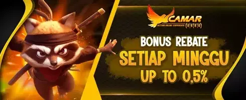 BONUS REBATE UP TO 0.5_ SLOT GAME promotion banner